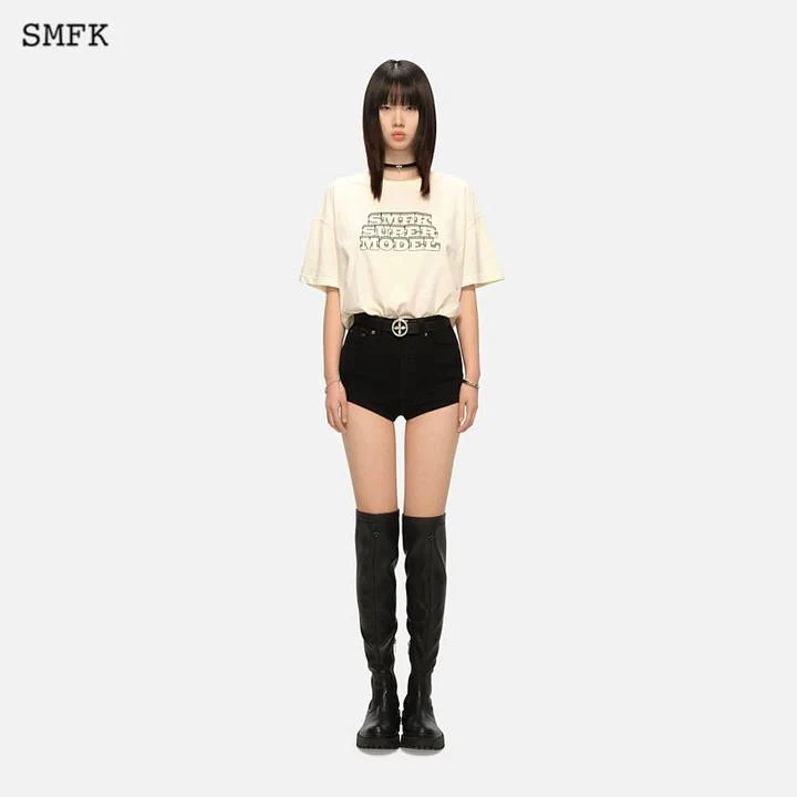 商品SMFK|SMFK WOMEN OVERSIZED MODEL VINTAGE TEE,价格¥585,第3张图片详细描述