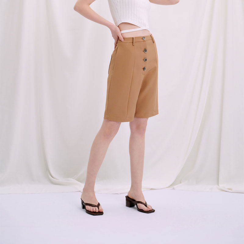 Clark短裤-焦糖 | Clark Shorts - Camel商品第2张图片规格展示