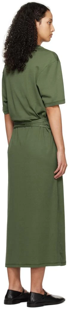 商品Lemaire|Green Belted Midi Dress,价格¥3070,第3张图片详细描述