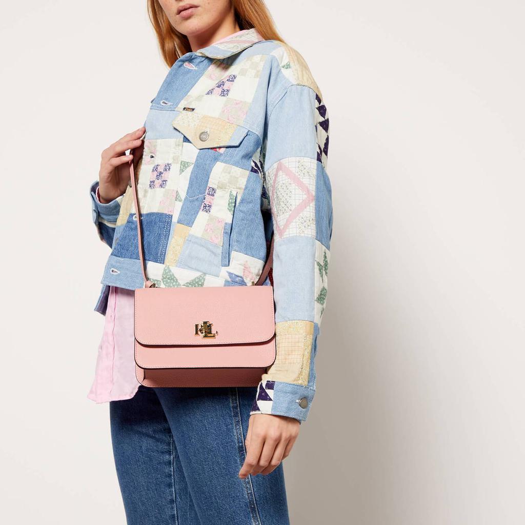 商品Ralph Lauren|Lauren Ralph Lauren Women's Sophee Shoulder Bag - Medium - Rose Tan,价格¥1373,第4张图片详细描述