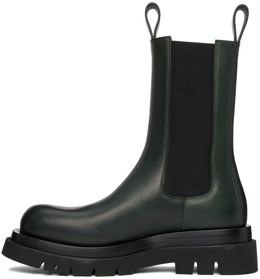 Green Lug Chelsea Boots商品第3张图片规格展示