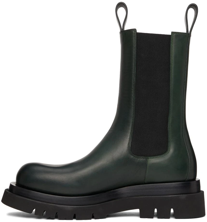 商品Bottega Veneta|Green Lug Chelsea Boots,价格¥11042,第3张图片详细描述