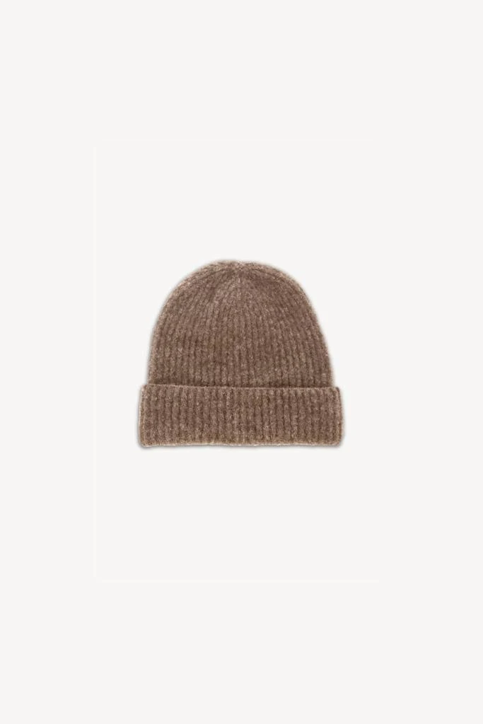 商品Janessa Leone|Women's Piper Beanie In Heather Brown,价格¥521,第1张图片