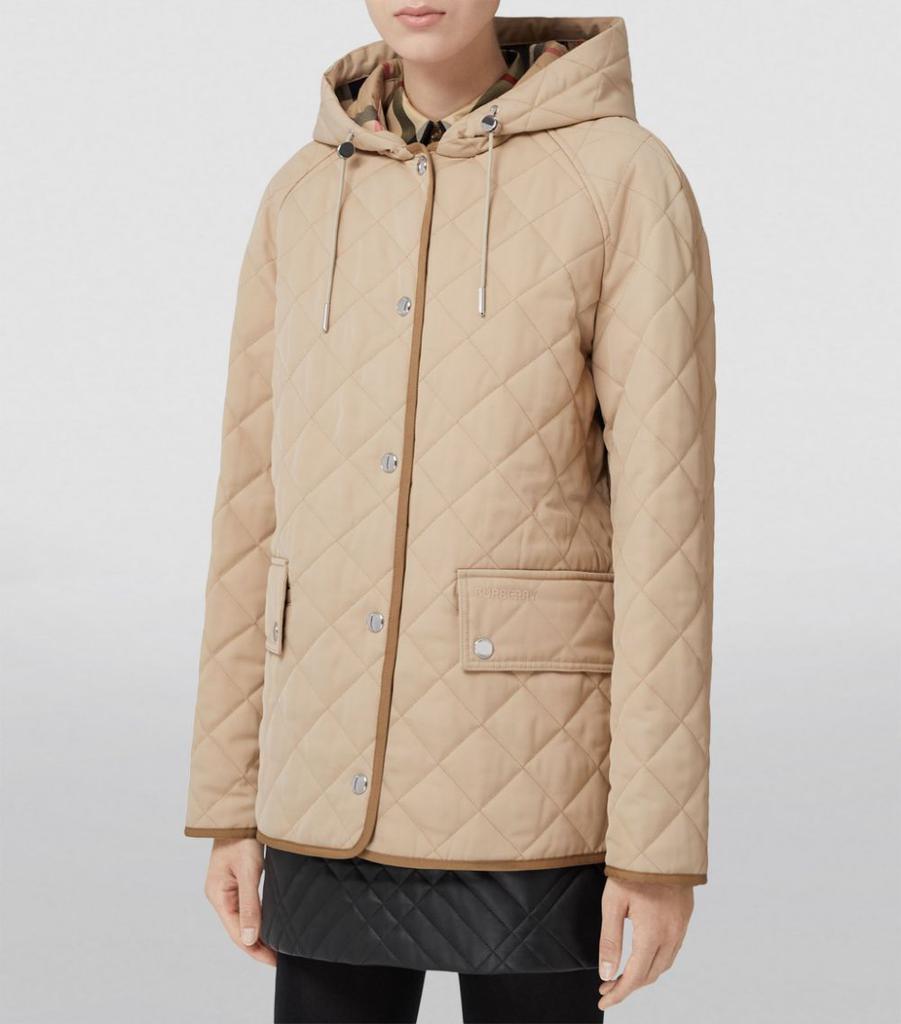 商品Burberry|Thermoregulated Hooded Coat,价格¥9185,第5张图片详细描述