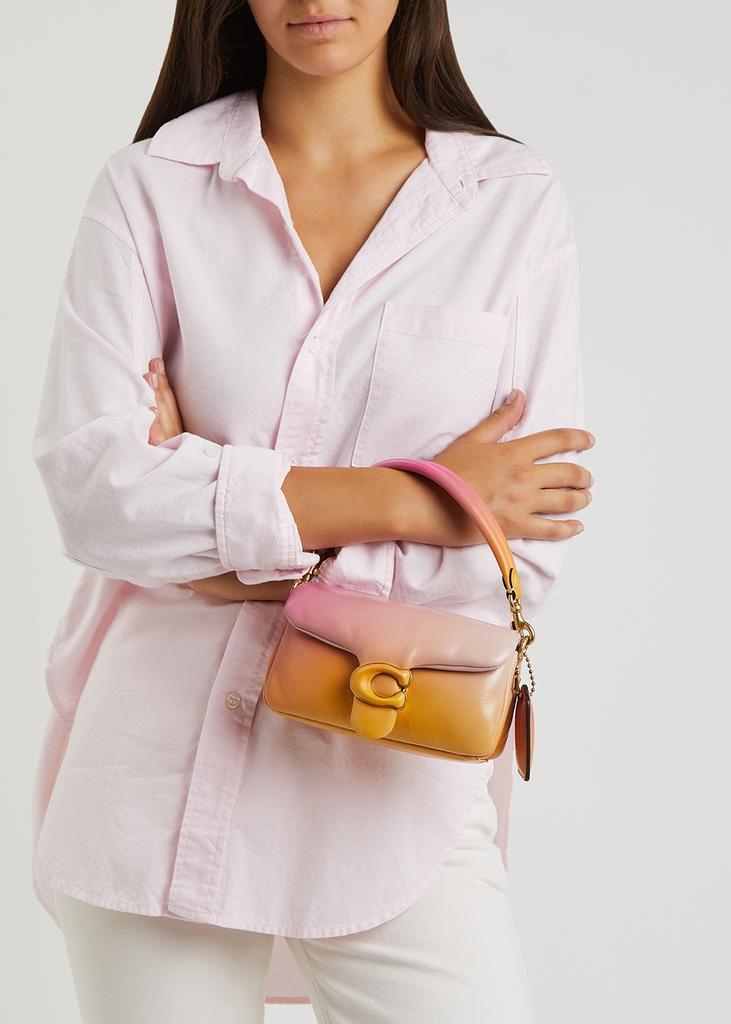 Pillow Tabby 18 pink ombré leather shoulder bag商品第5张图片规格展示