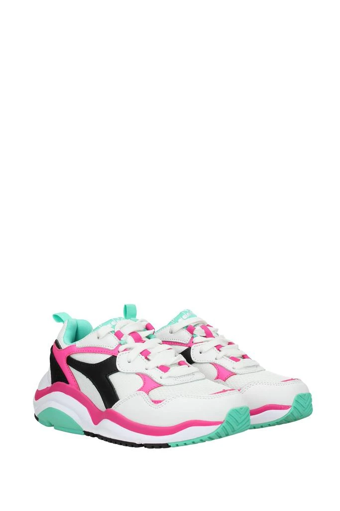 �商品Diadora|Sneakers Fabric White Fuchsia,价格¥534,第2张图片详细描述