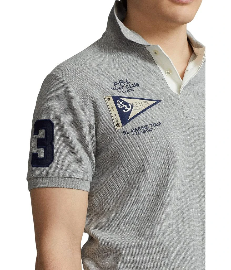 商品Ralph Lauren|Classic Fit Big Pony Mesh Polo Shirt,价格¥681-¥828,第2张图片详细描述