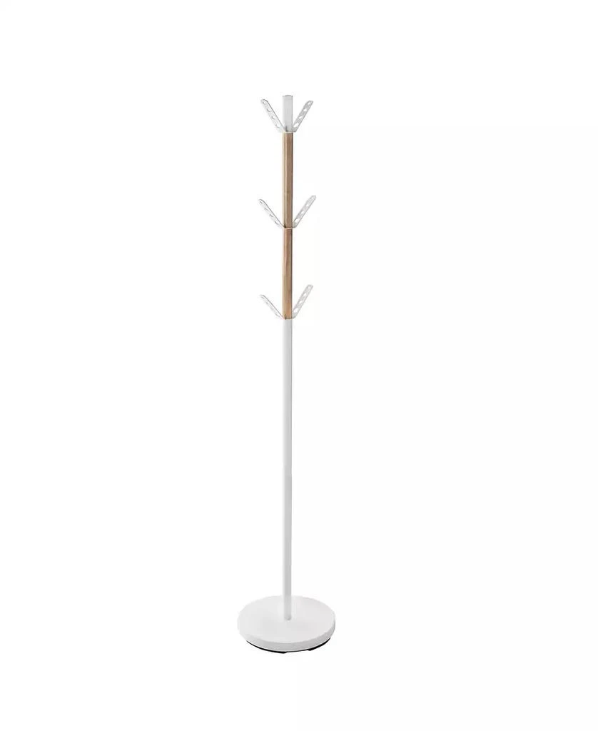 商品Honey Can Do|Modern Standing with Wood Accent Coat Rack,价格¥600,第1张图片