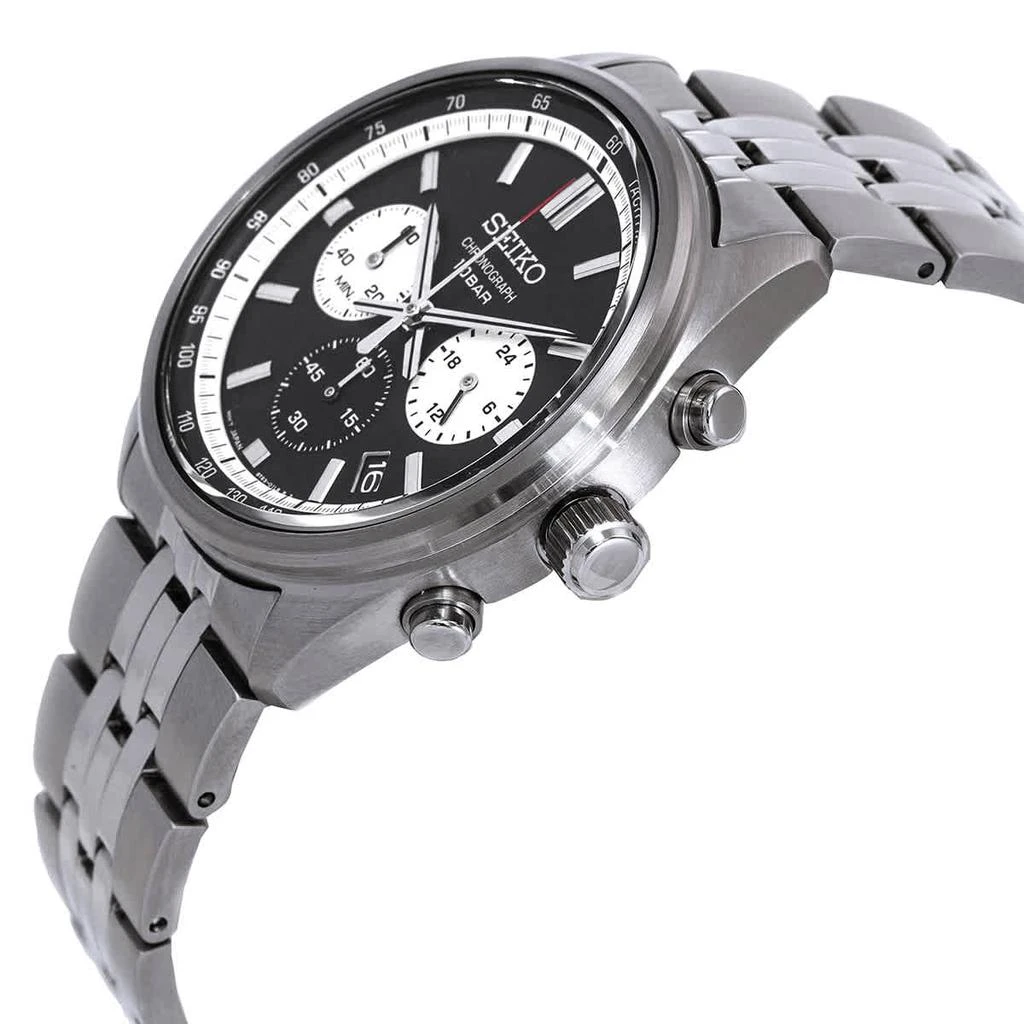 商品Seiko|Chronograph Quartz Black Dial Men's Watch SSB429P1,价格¥1030,第2张图片详细描述