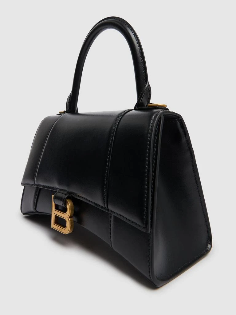 商品Balenciaga|Small Hourglass Smooth Leather Bag,价格¥22039,第3张图片详细描述