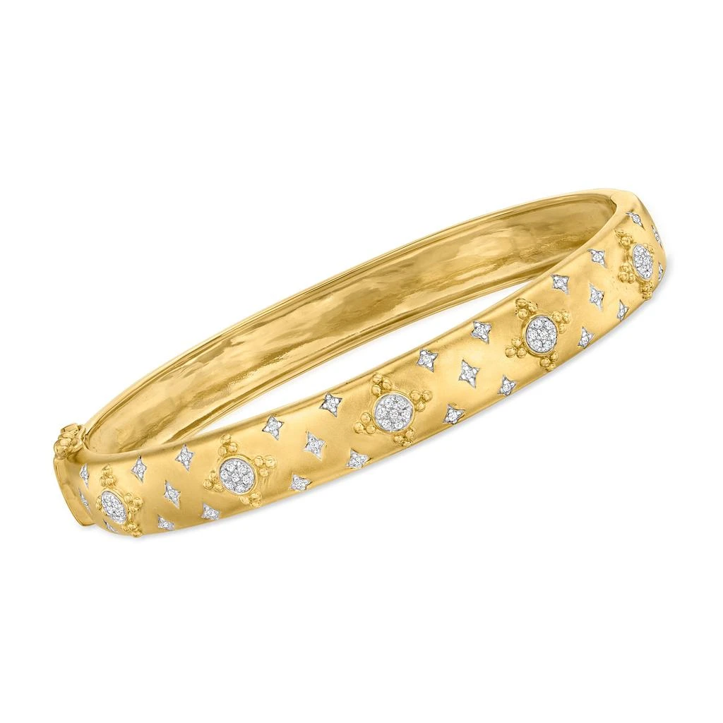 商品Ross-Simons|"Bright Stack" Of 5 Bangle Bracelets in 18kt Gold Over Sterling,价格¥11275,第5张图片详细描述