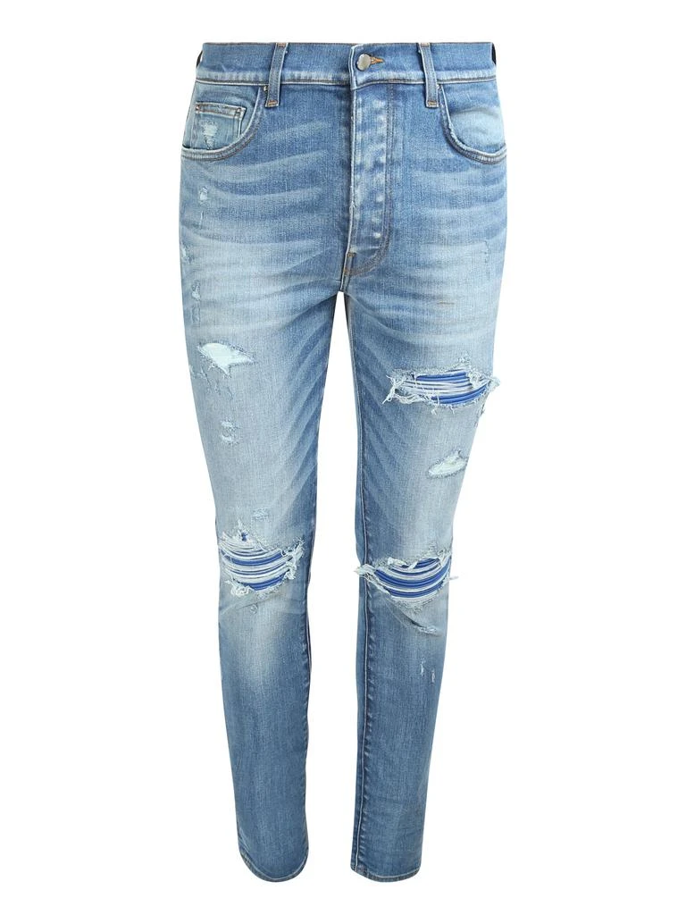 商品AMIRI|AMIRI RIPPED DISTRESSED SKINNY JEANS,价格¥5854,第1张图片