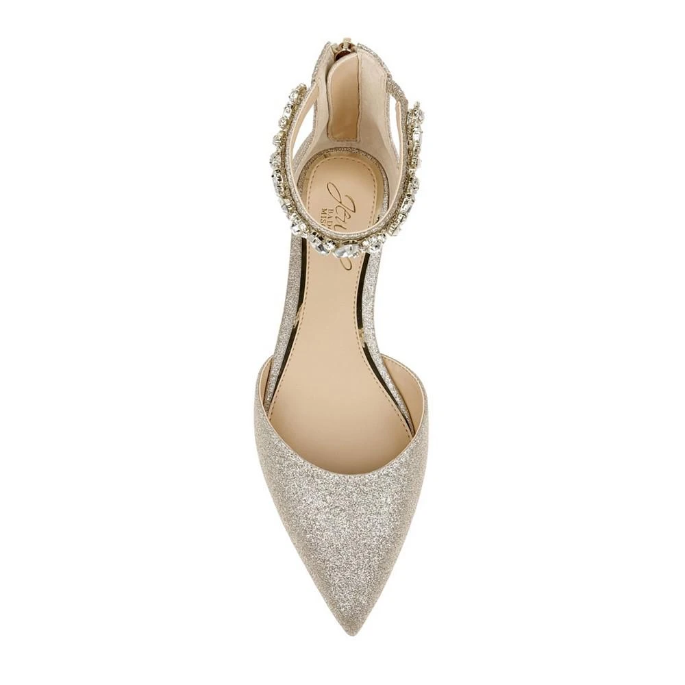 商品Badgley Mischka|Women's Cassidy Evening Flat,价格¥741,第4张图片详细描述