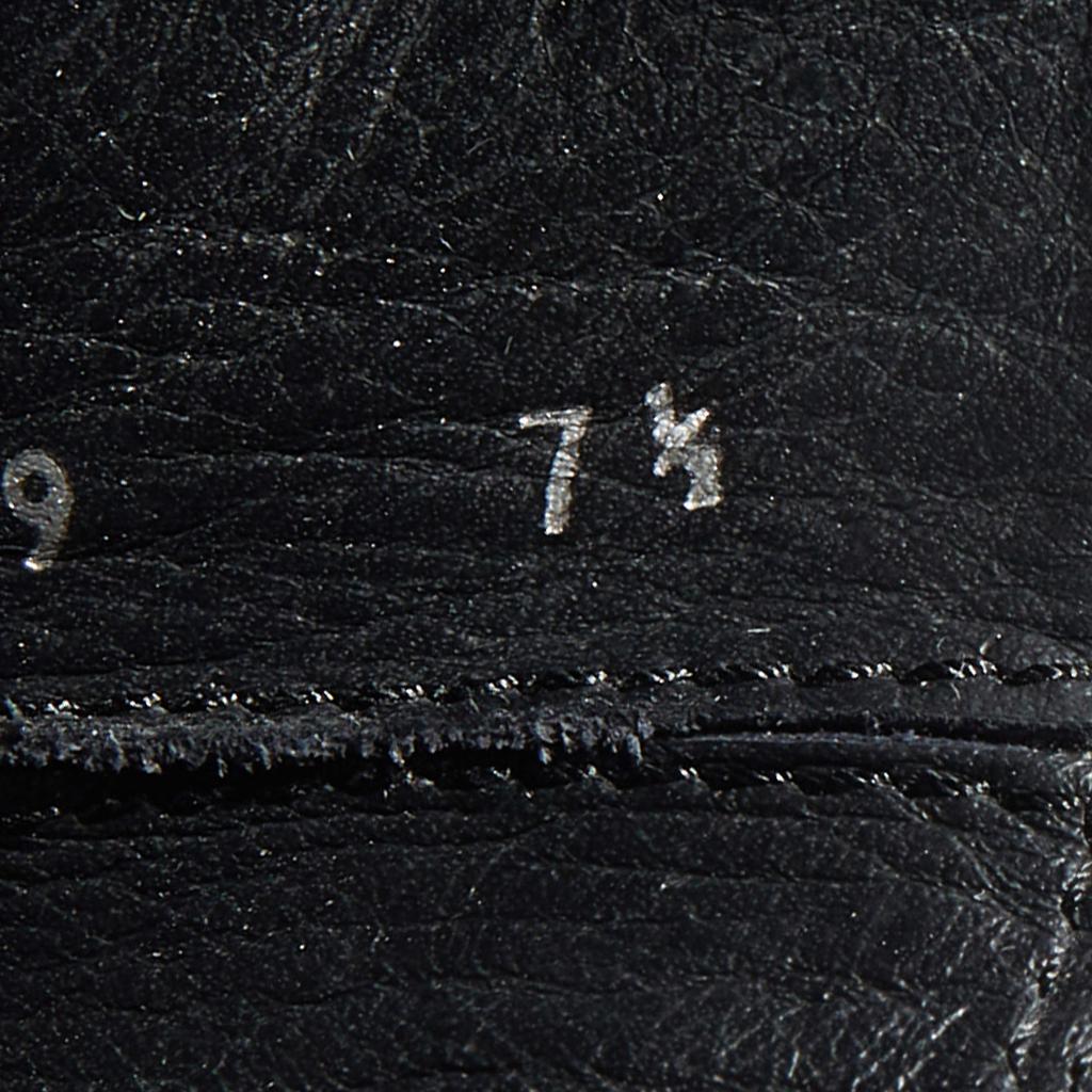 Fendi Black Leather FF Chelsea Boots Size 41.5商品第8张图片规格展示