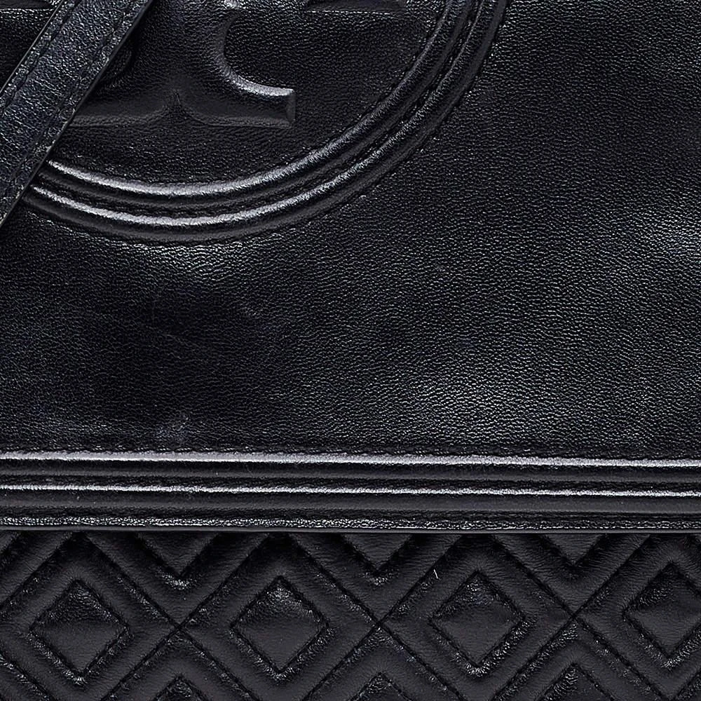 商品[二手商品] Tory Burch|Tory Burch Quilted Leather Fleming Shoulder Bag,价格¥1391,第5张图片详细描述