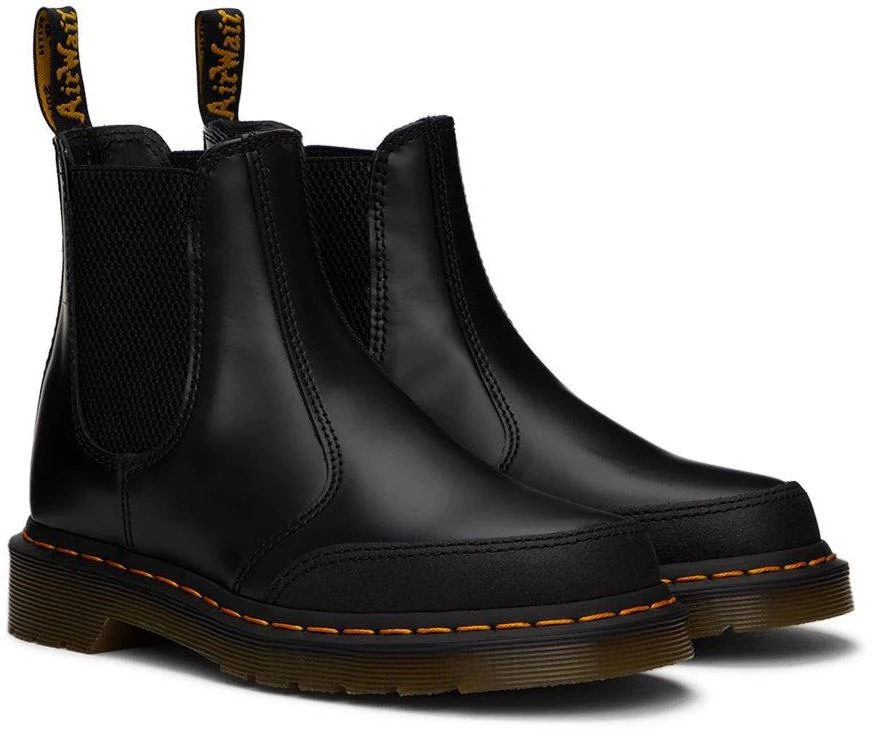 商品Dr. Martens|Black 2976 Guard Panel Chelsea Boots,价格¥787,第4张图片详细描述