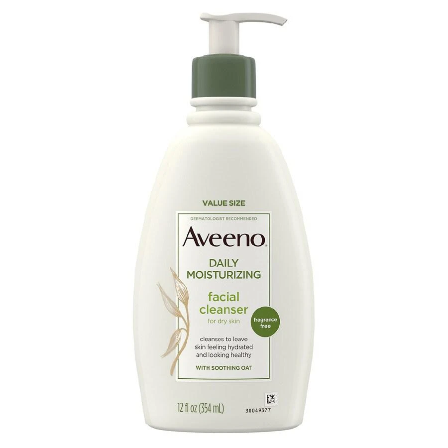 商品Aveeno|Daily Moisturizing Facial Cleanser, Soothing Oat,价格¥125,第1张图片