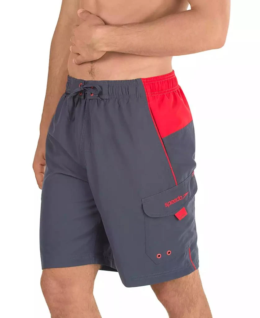 商品Speedo|Men's Marina Sport VaporPLUS 9" Swim Trunks,价格¥148,第3张图片详细描述