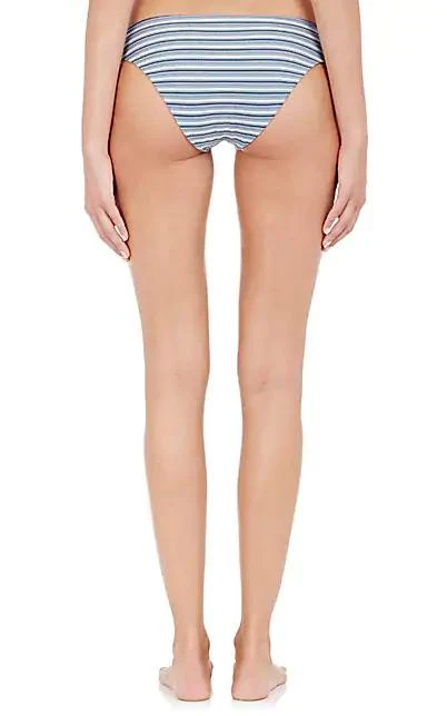 商品Onia|Lily Textured-Stripe Bikini Bottom,价格¥87,第2张图片详细描述