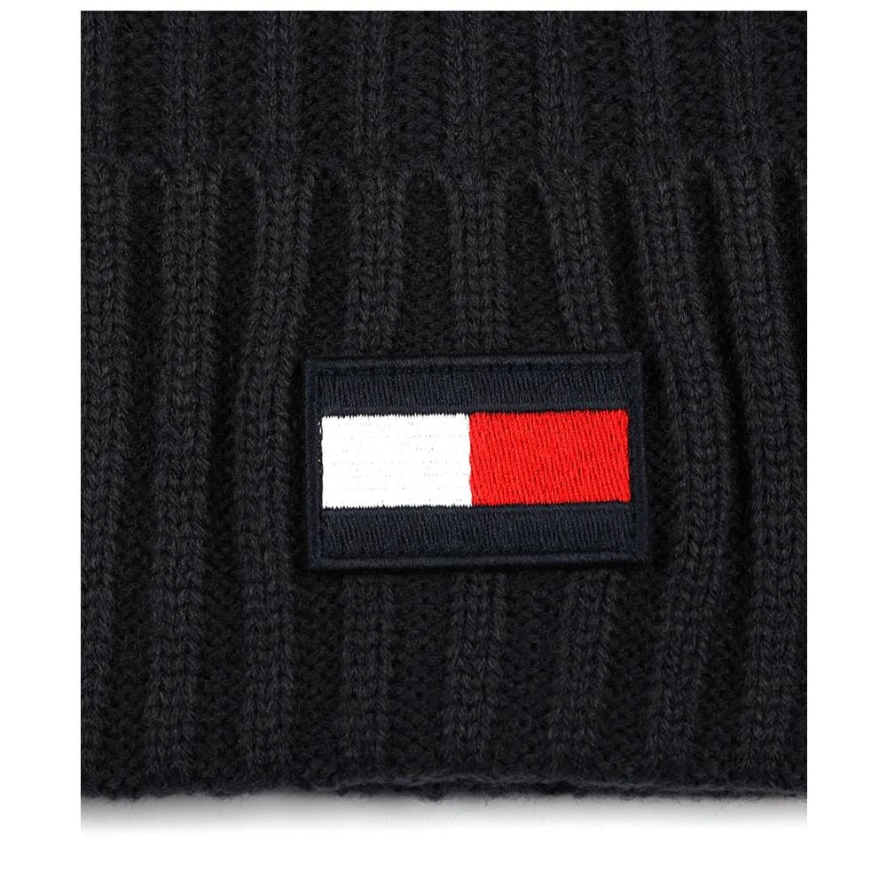 商品Tommy Hilfiger|Men's Solid Shaker Cuff Hat with Ghost Patch,价格¥201,第4张图片详细描述