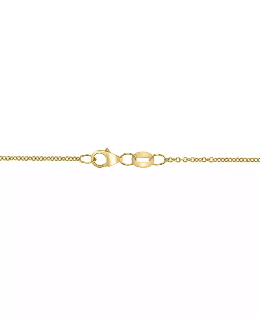 商品Effy|EFFY® Diamond Cross 18" Pendant Necklace (1/5 ct. t.w.) in 14k Gold,价格¥11960,第4张图片详细描述