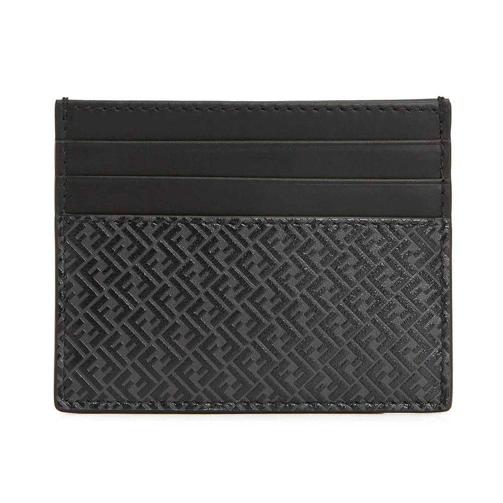 商品[国内直发] Fendi|FENDI 黑色男士卡夹 7M0164-AGLP-F0L6B,价格¥2180,第1张图片