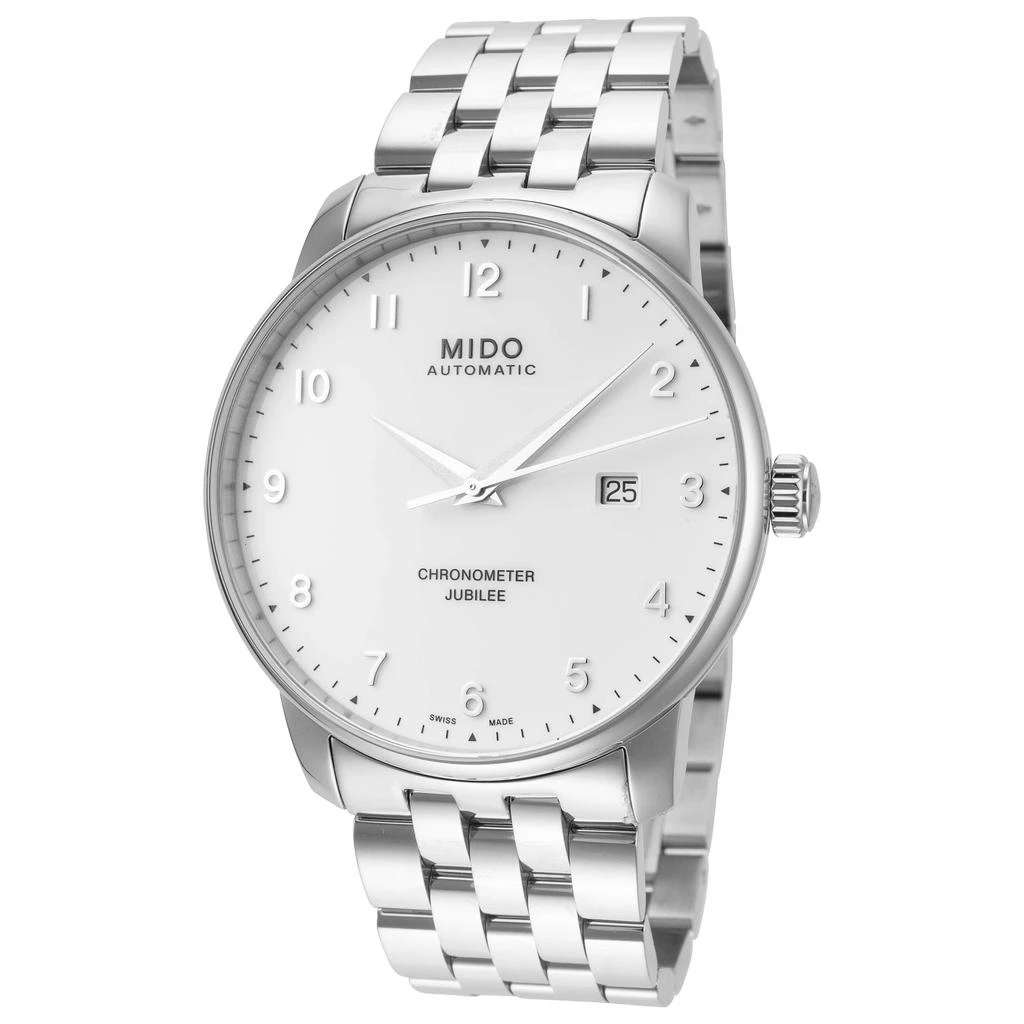 商品MIDO|贝伦赛丽系列 男士机械手表 80小时动力储备 M0376081101200,价格¥4024,第1张图片
