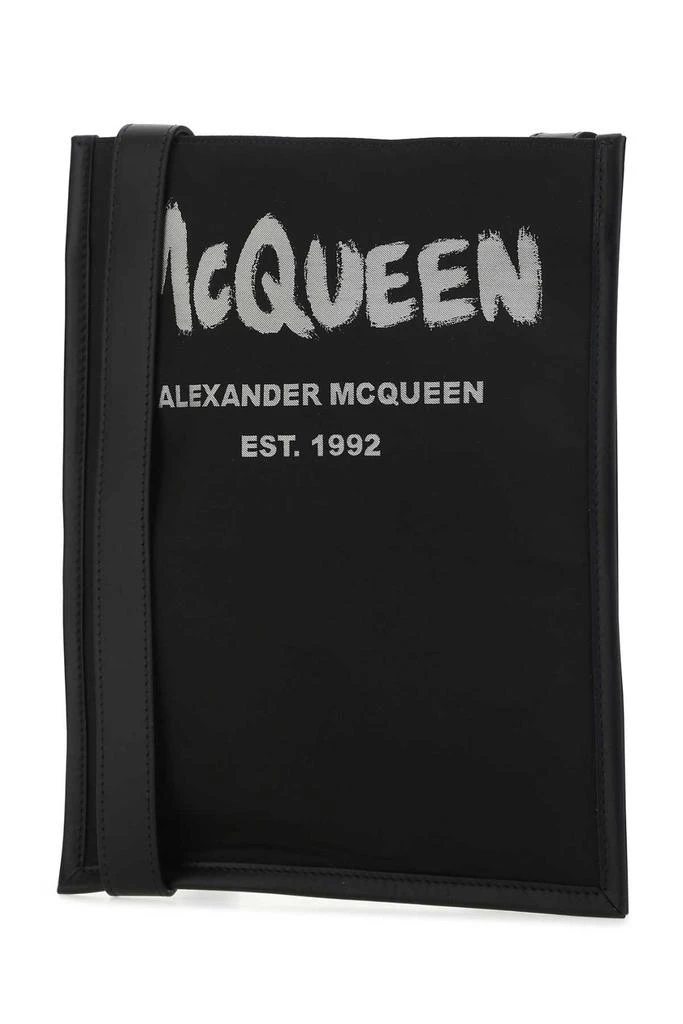 商品Alexander McQueen|Alexander McQueen Logo Printed Crossbody Bag,价格¥2390,第3张图片详细描述