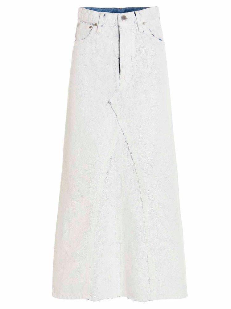 Maison Margiela A-Line Midi Denim Skirt商品第1张图片规格展示
