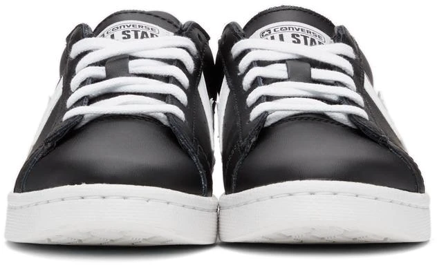 商品Converse|Black & White Leather Pro OX Sneakers,价格¥201,第2张图片详细描述