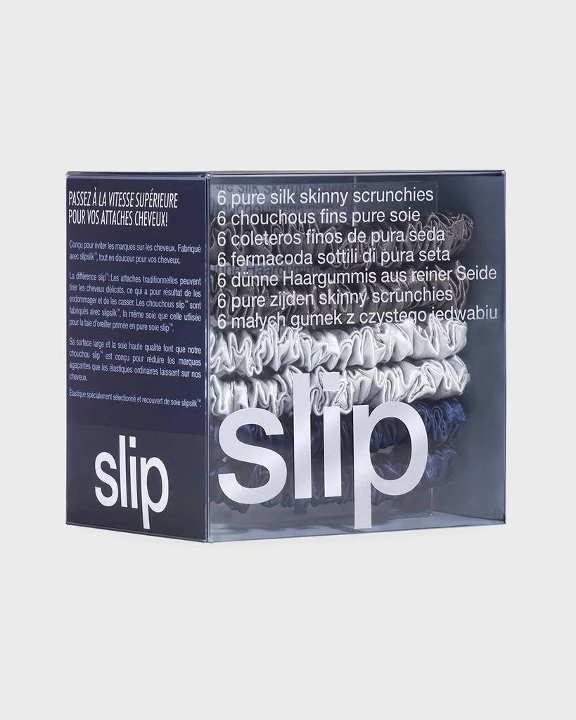 商品Slip|Pure Silk Skinny Scrunchies,价格¥357,第3张图片详细描述