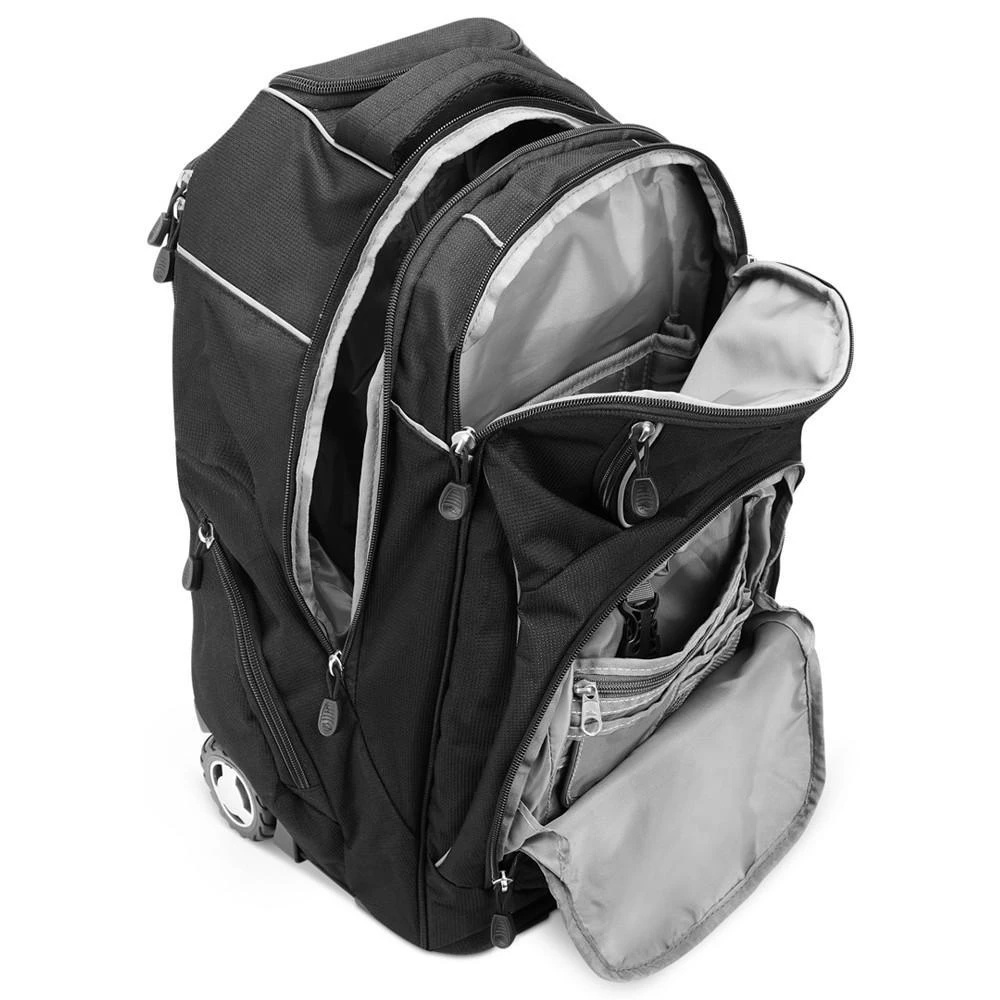 商品High Sierra|Powerglide Rolling Backpack in Brick,价格¥636,第3张图片详细描述