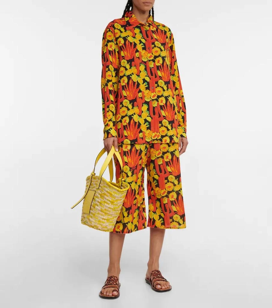 商品Loewe|Paula's Ibiza Anagram编织托特包,价格¥5175,第5张图片详细描述