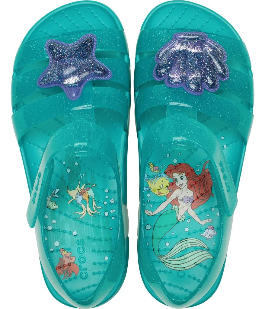 商品Crocs|Disney Princess Isabella Glitter Sandals (Little Kids/Big Kids),价格¥172,第2张图片详细描述