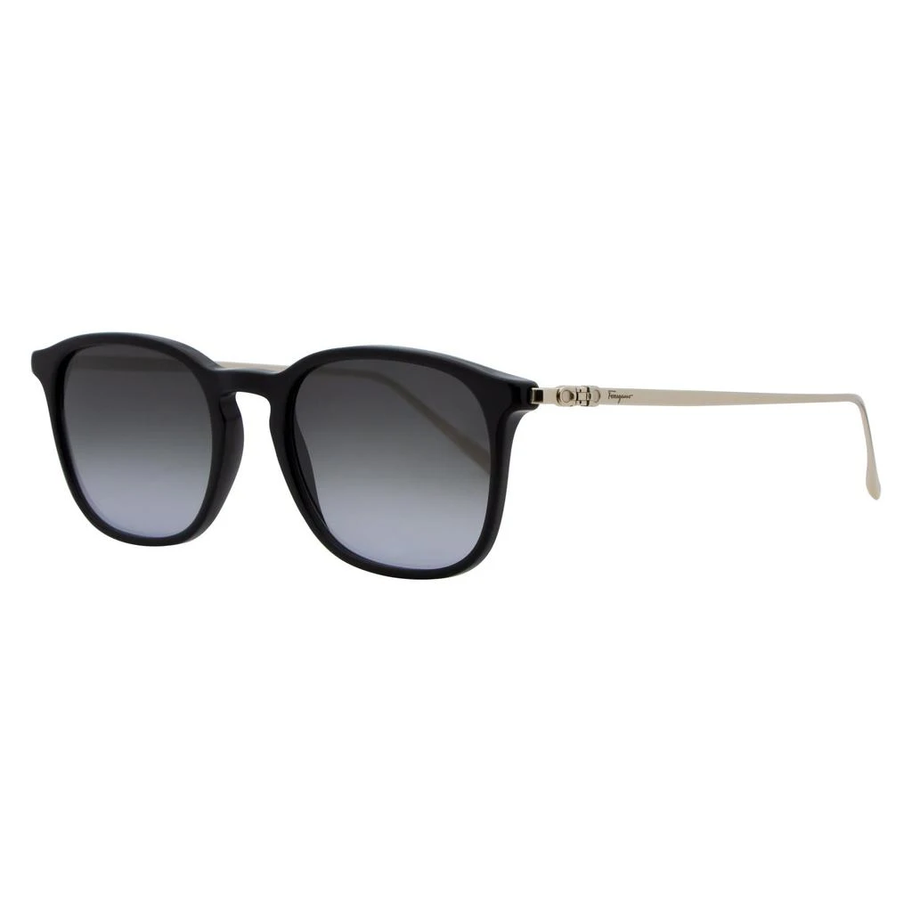 商品Salvatore Ferragamo|Salvatore  Rectangular Sunglasses SF2846S 001 Black 53mm 2846,价格¥947,第1张图片