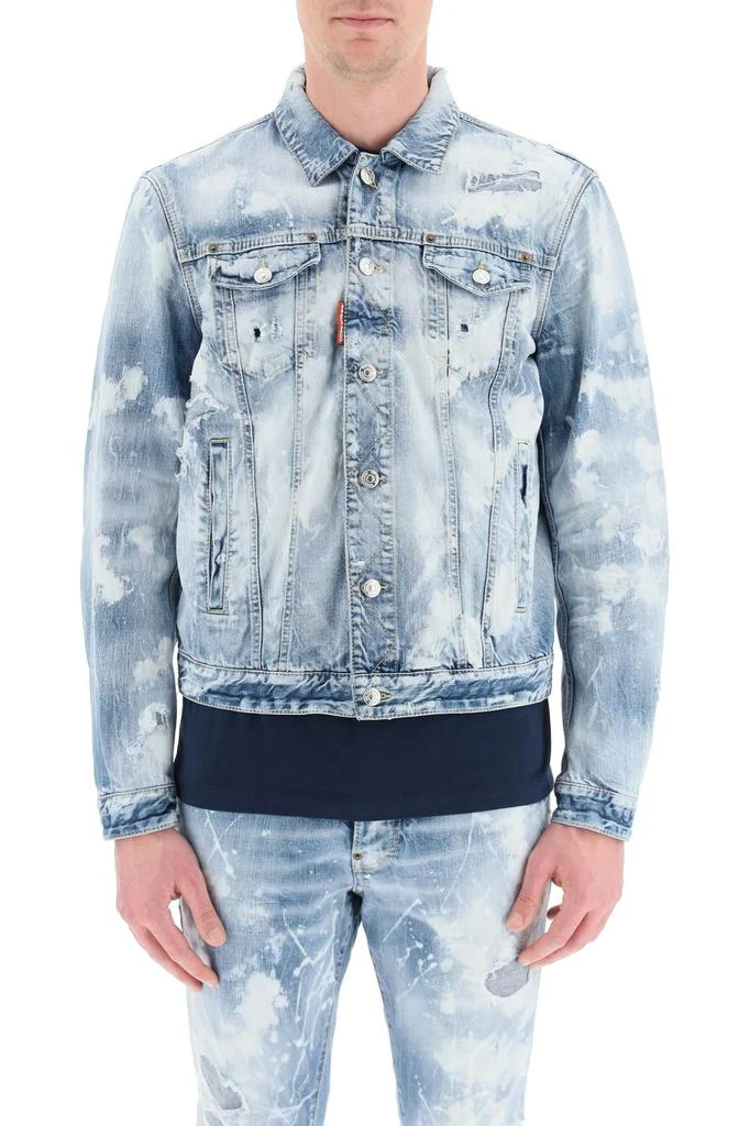 商品DSQUARED2|Dsquared2 dan denim jacket,价格¥2786,第2张图片详细描述