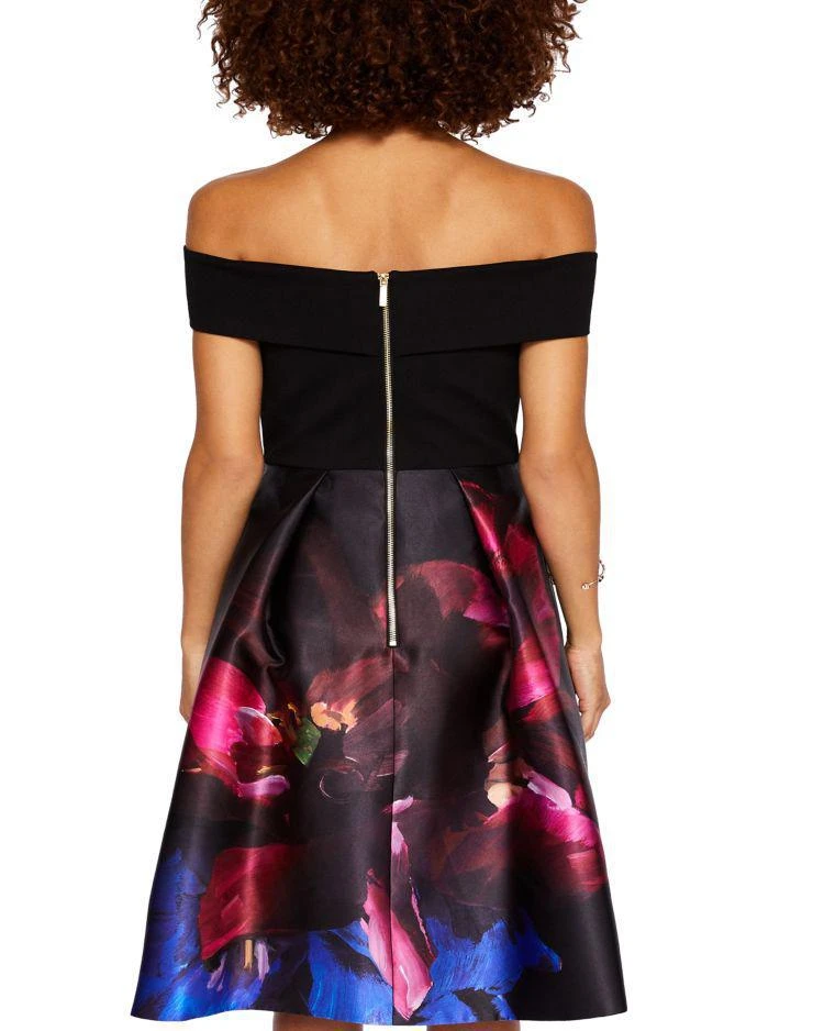 商品Ted Baker London|Ted Baker Kimey Impressionist Off-the-Shoulder Dress,价格¥1459,第2张图片详细描述