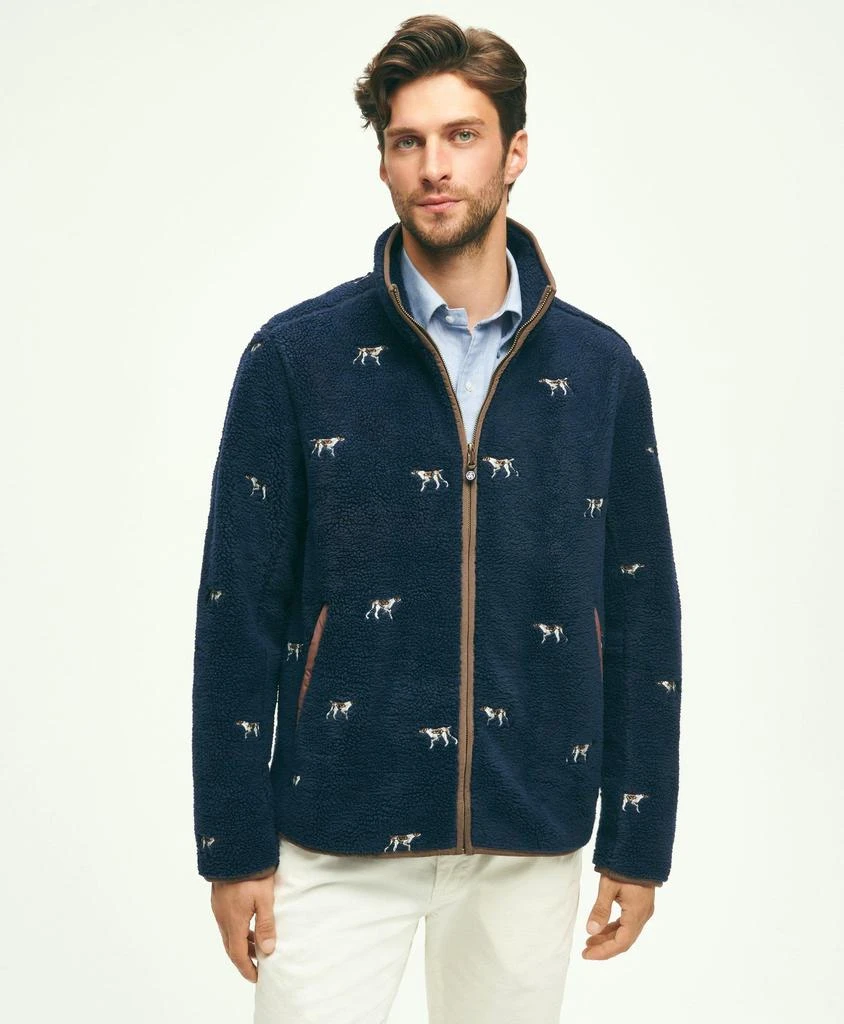 商品Brooks Brothers|Teddy Fleece Jacket,价格¥835,第1张图片