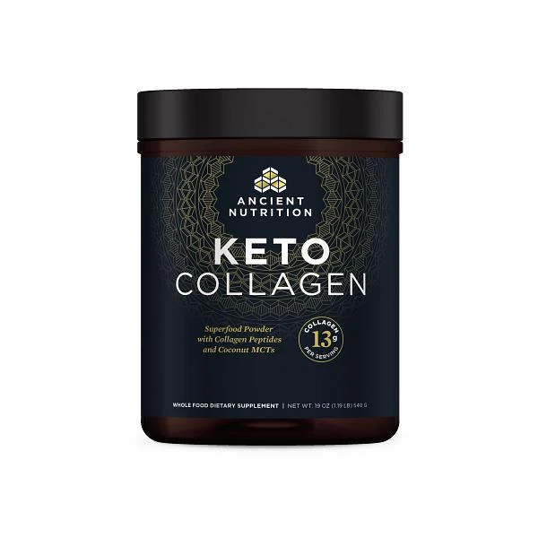 商品Ancient Nutrition|Keto高脂低碳水蛋白粉 - 原味,价格¥417,第1张图片