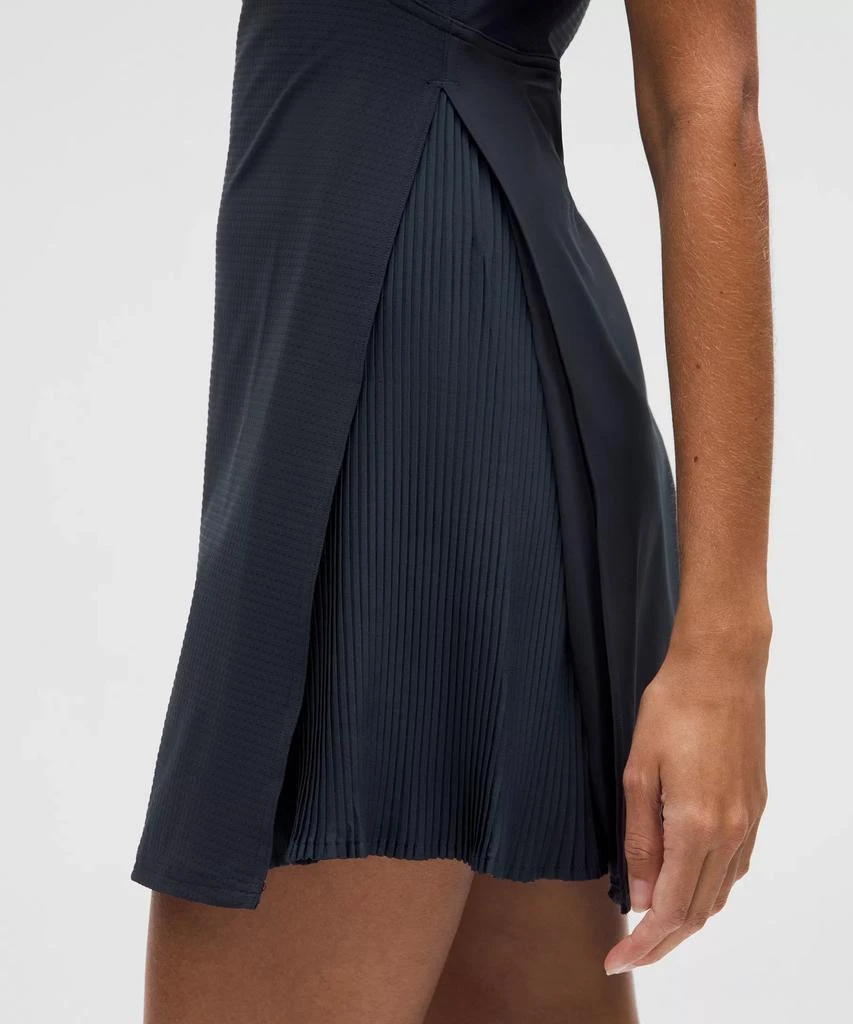 Grid-Texture Sleeveless Linerless Tennis Dress 商品