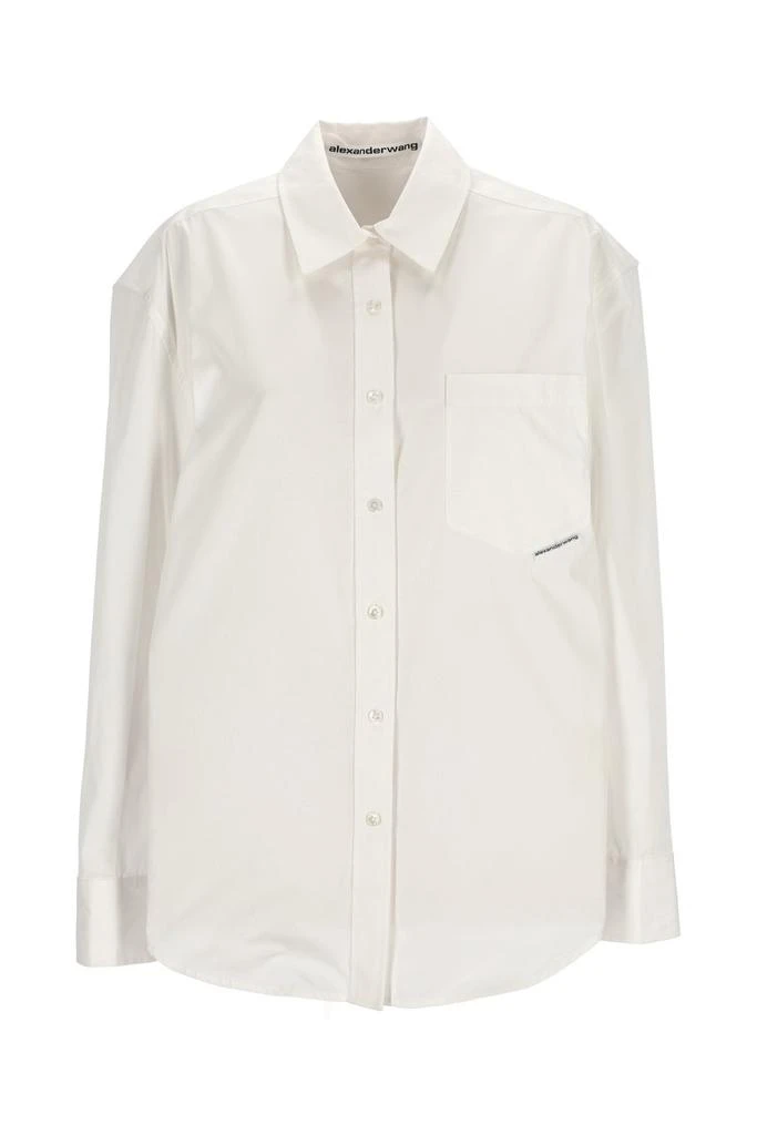 商品Alexander Wang|Alexander Wang Oversized Long-Sleeved Shirt,价格¥2134,第1张图片