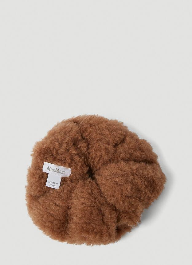 商品Max Mara|Fluffy Scrunchie in Camel,价格¥369,第4张图片详细描述