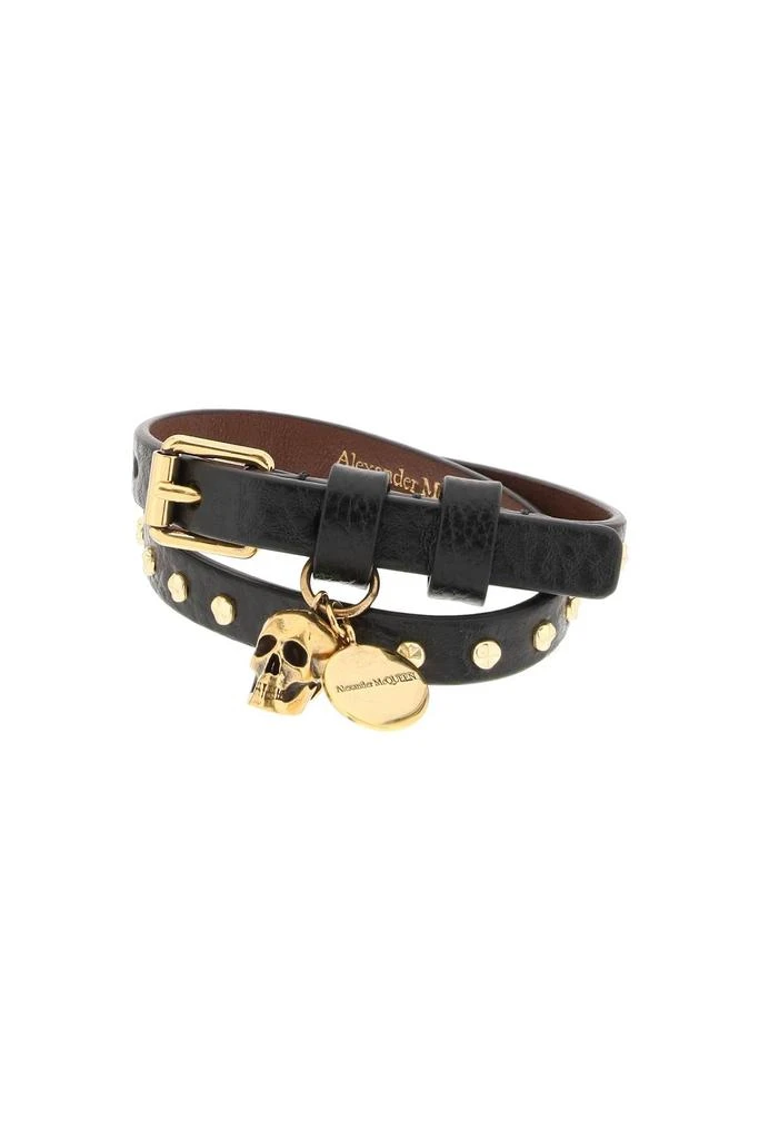 商品Alexander McQueen|PIONIER DOUBLE BRACELET,价格¥1485,第3张图片详细描述