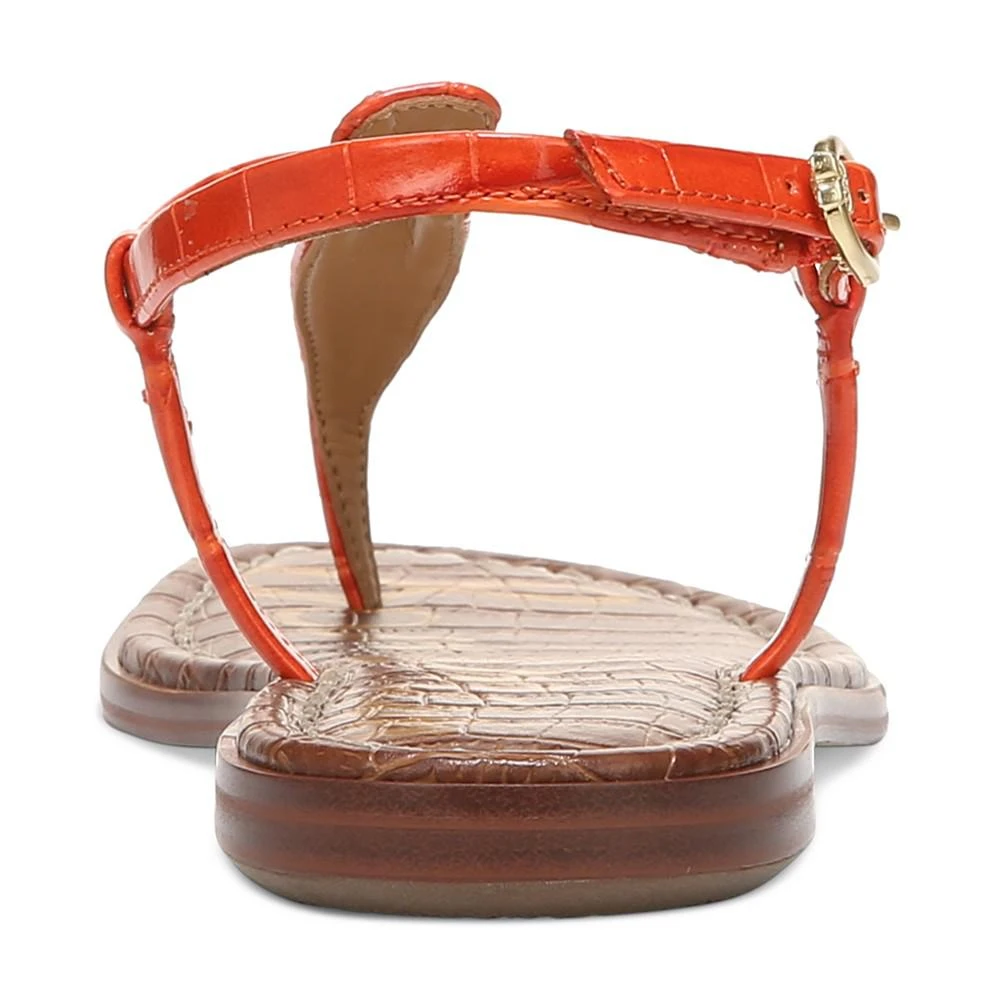 商品Sam Edelman|Women's Gigi T-Strap Flat Sandals,价格¥878,第3张图片详细描述