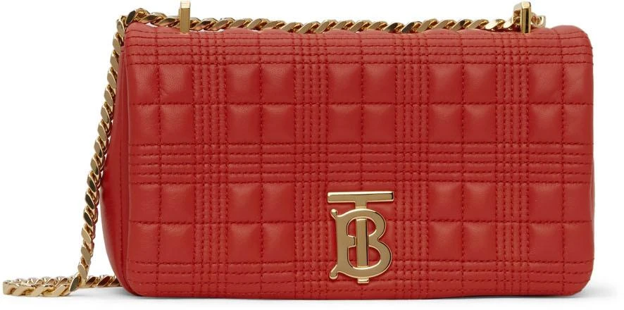 商品Burberry|红色小号 Lola 单肩包,价格¥18978,第1张图片