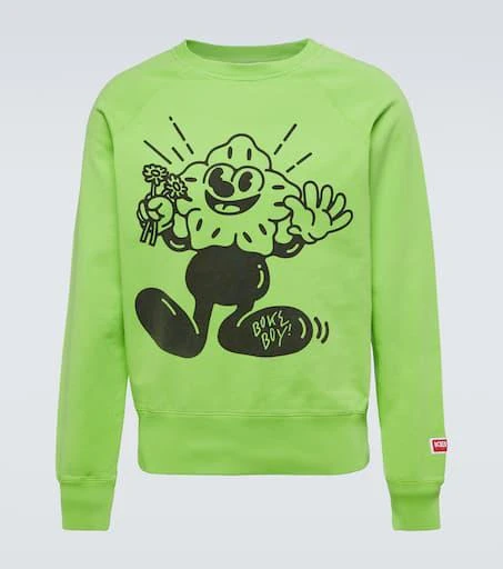 商品Kenzo|Boke Boy printed cotton sweatshirt,价格¥1822,第1张图片