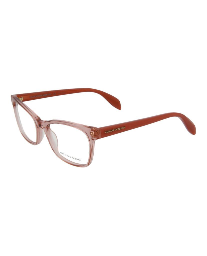 商品Alexander McQueen|Square-Frame Acetate Optical Glasses,价格¥718,第4张图片详细描述