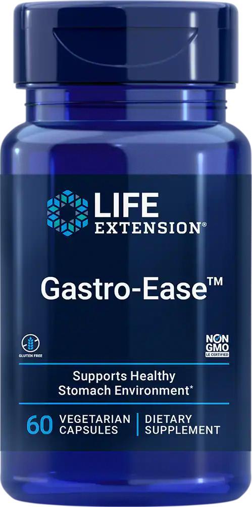 商品Life Extension|Life Extension Gastro-Ease™ (60 Vegetarian Capsules),价格¥246,第1张图片