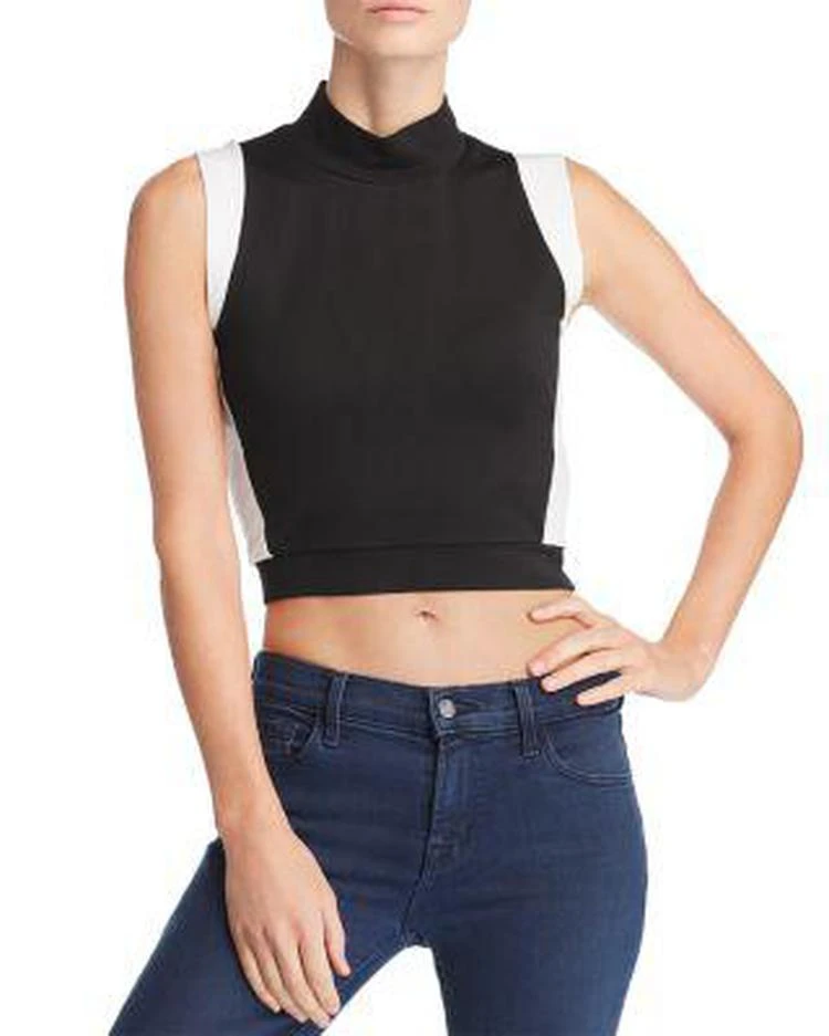 商品KENDALL & KYLIE|Sleeveless Cropped Top,价格¥130,第1张图片