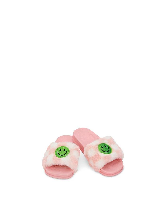 商品Iscream|Girls' Smile Checker Slide Sandals - Little Kid, Big Kid,价格¥315,第1张图片